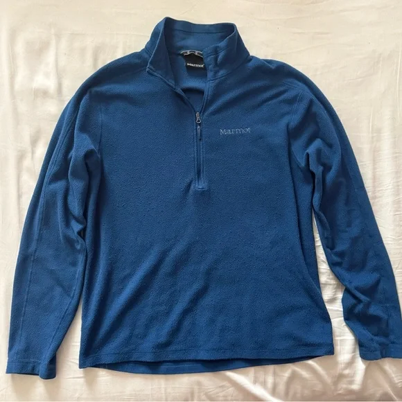Marmot Quarter Zip Lightweight Pullover - Picture 1 of 6